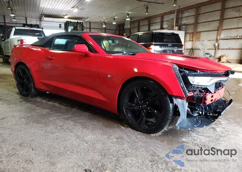 2020 Chevrolet Camaro Ss из США, поврежденный, VIN 1G1FH3D70L0117778